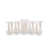 Classic Hair Clip | Large | Coconut White