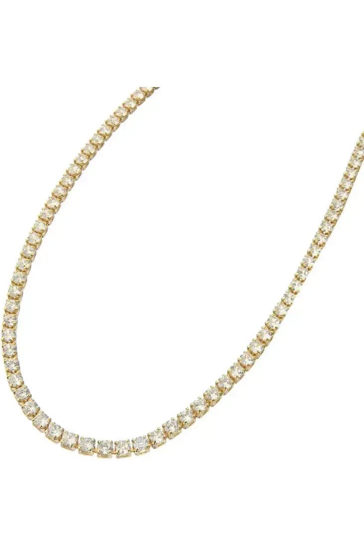 18K Gold Tennis Choker - Keepsake