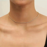 18K Gold Tennis Choker - Keepsake