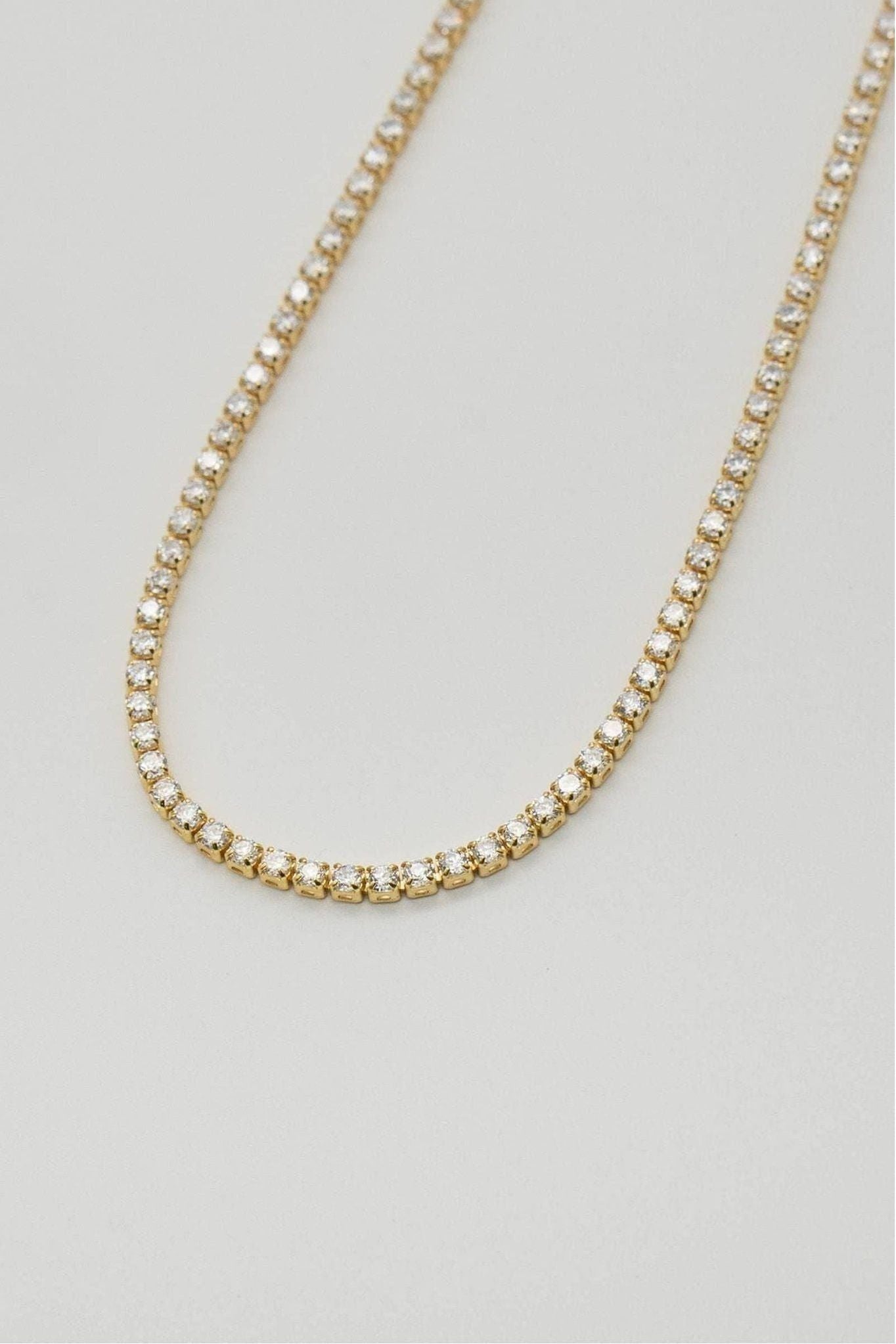 18K Gold Tennis Choker - Keepsake