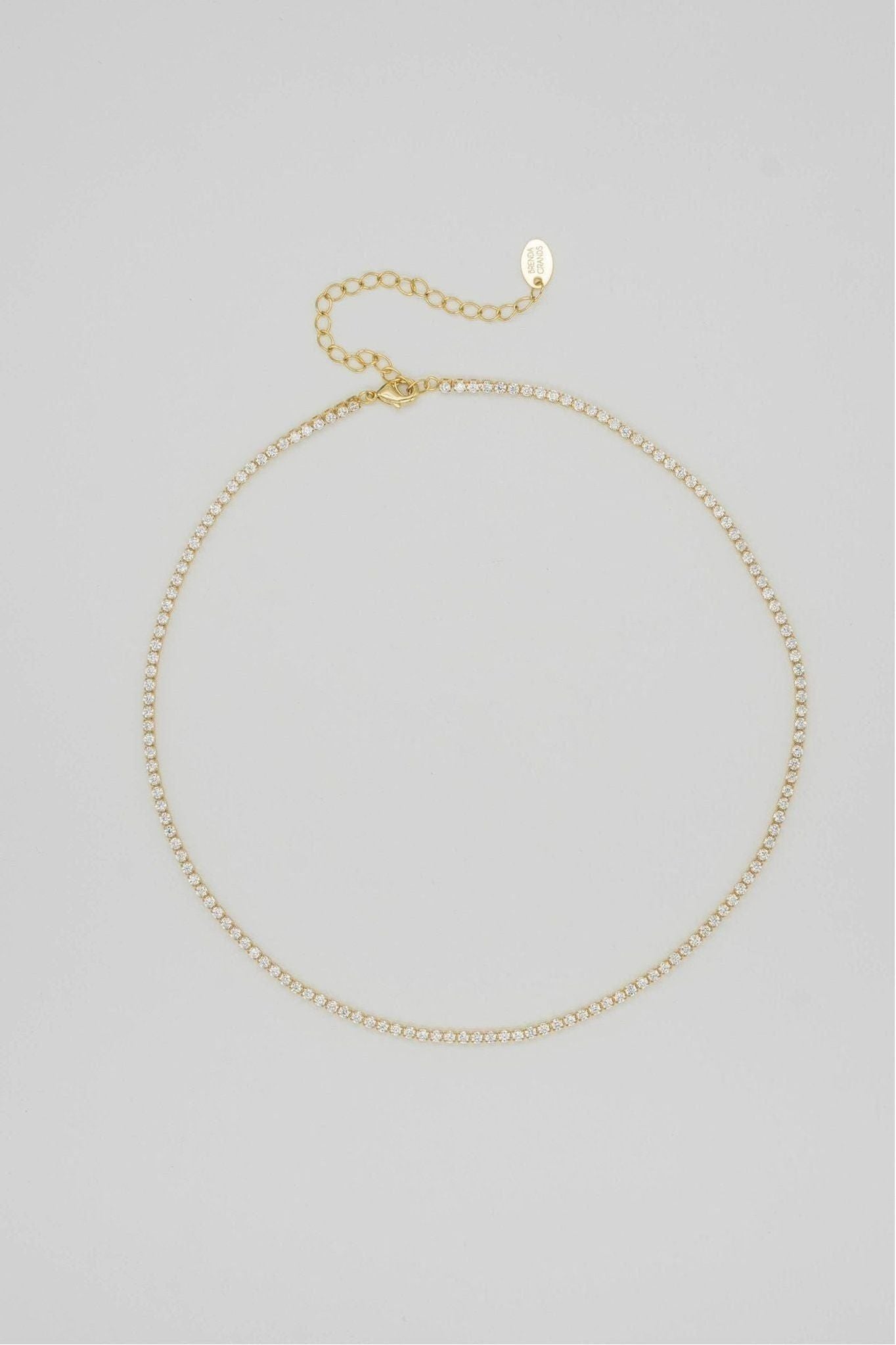 18K Gold Tennis Choker - Keepsake