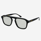 Addison Sunglasses: Black / Cloud Gray