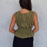 Central Park Ruched Tank