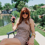 Mustang Gingham Skirt