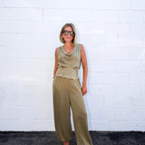 Lex Halter Wrap Top