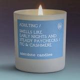 Adulting Candle