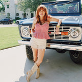 Firecracker Peplum Top