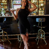 Midnight Spark Mini Dress