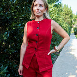 Best in Burgundy Denim Set