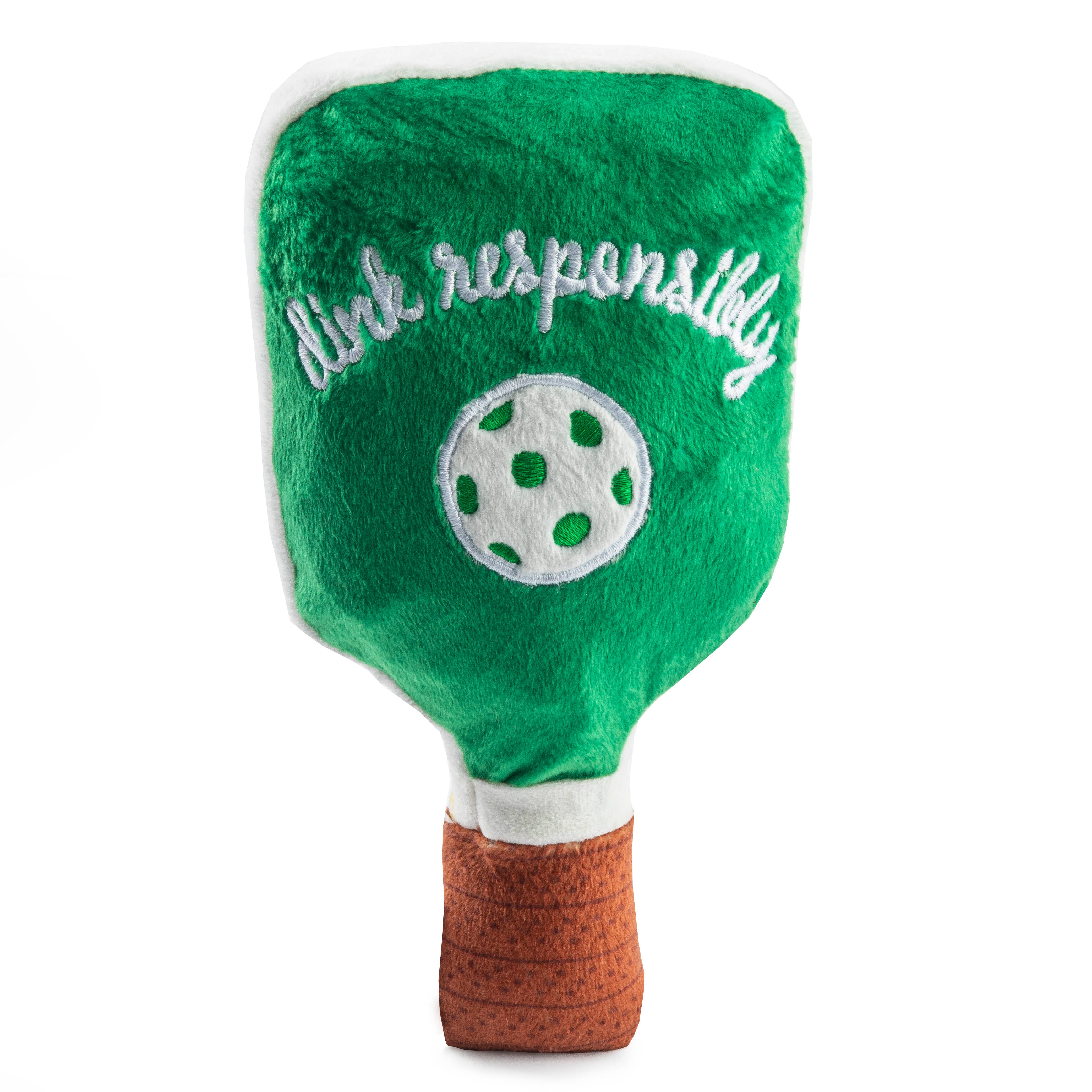 Green Stripe Pickleball Paddle by Haute Diggity Dog - Keepsake