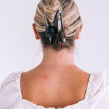 Open Hair Clip | Large | Jet Black