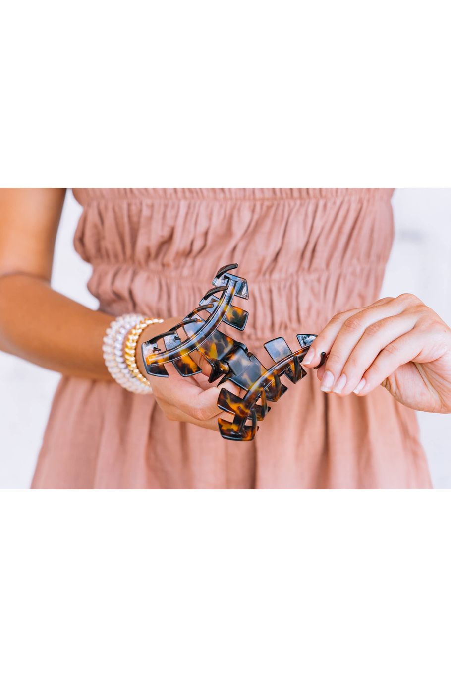 Classic Hair Clip | Large | Tortoise - Keepsake