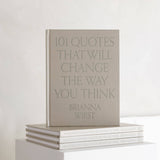 101 Quotes That Will Change The Way You Think - table book - Keepsake