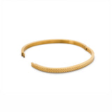 Chess Waterproof Gold Bangle Bracelet