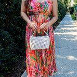 Sunset Ridge Pleated Midi Dress