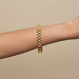 Gold Watch Band Bracelet