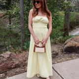 Sunbeam Poplin Maxi Dress