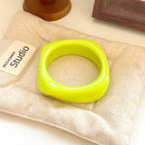 Candy Color Bangle - White