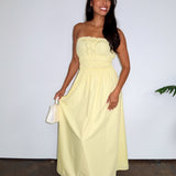 Sunbeam Poplin Maxi Dress