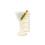 Martini Claw Hair Clip