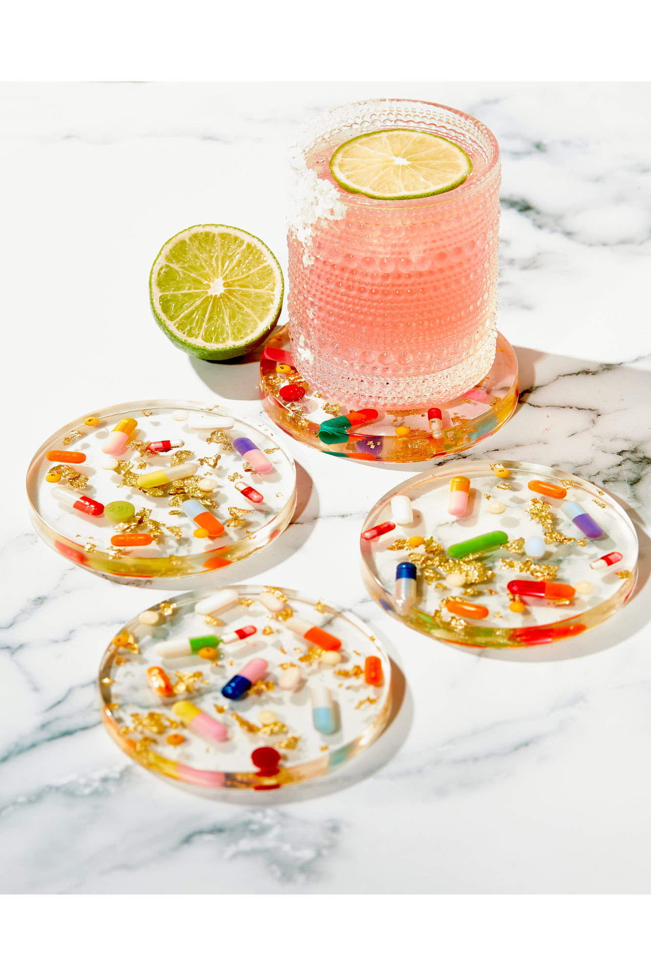 Pill + Gold Coaster - Keepsake
