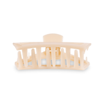 Open Hair Clip | Med. | Almond Beige - Keepsake