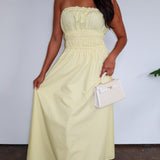Sunbeam Poplin Maxi Dress