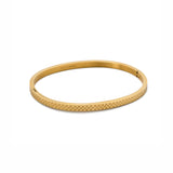 Chess Waterproof Gold Bangle Bracelet