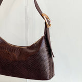 Lucie Handle Bag- Chocolate