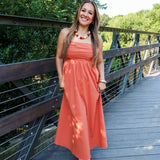 Daydream Maxi Dress - Rust