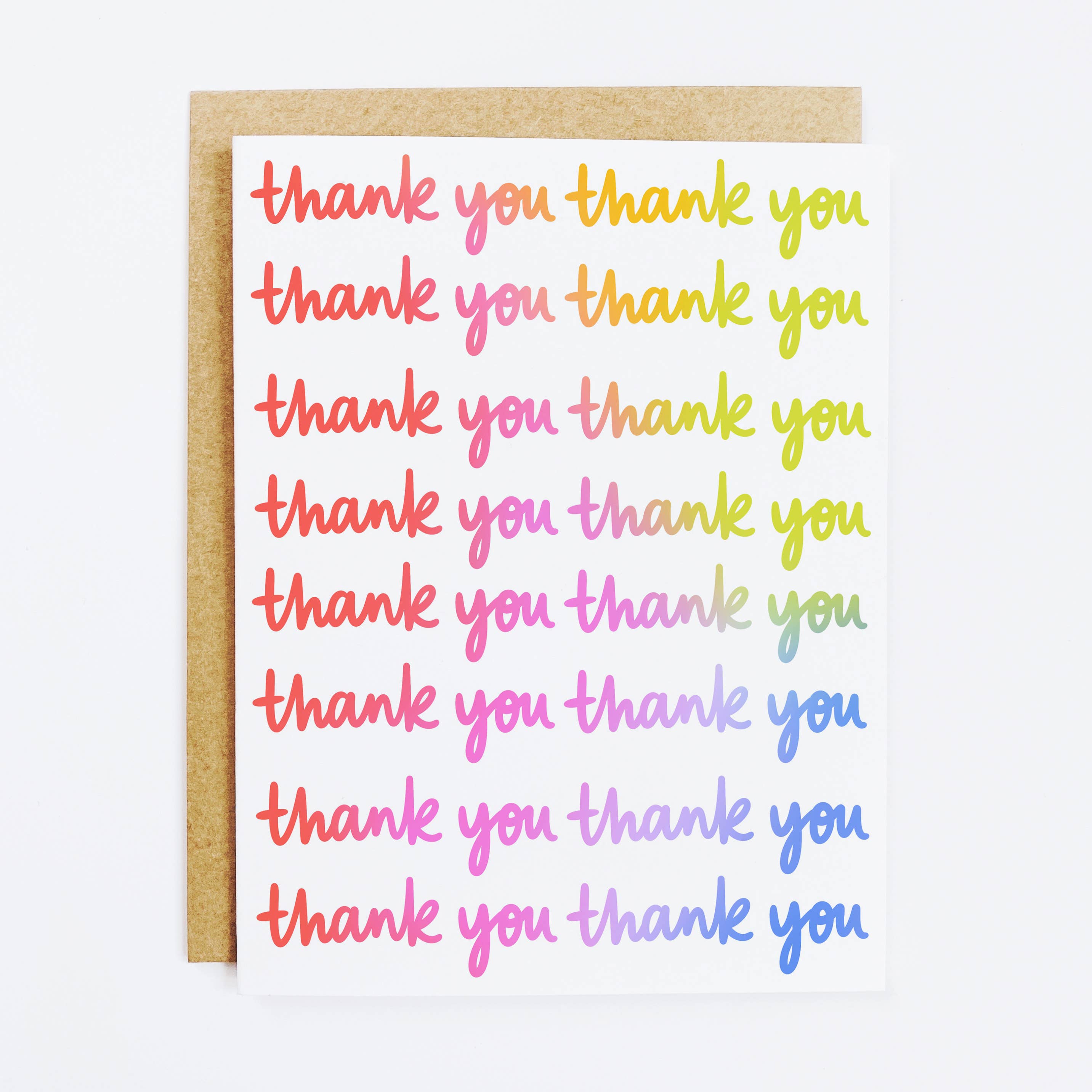 Many Thanks Card - Keepsake