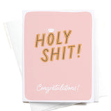 Holy Shit Engagement Ring Greeting Card
