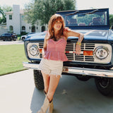 Firecracker Peplum Top