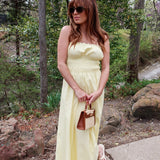 Sunbeam Poplin Maxi Dress