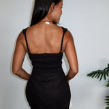 Double Take Romper - Black