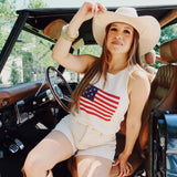 American Spirit Sweater Tank