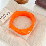 Candy Color Bangle - White