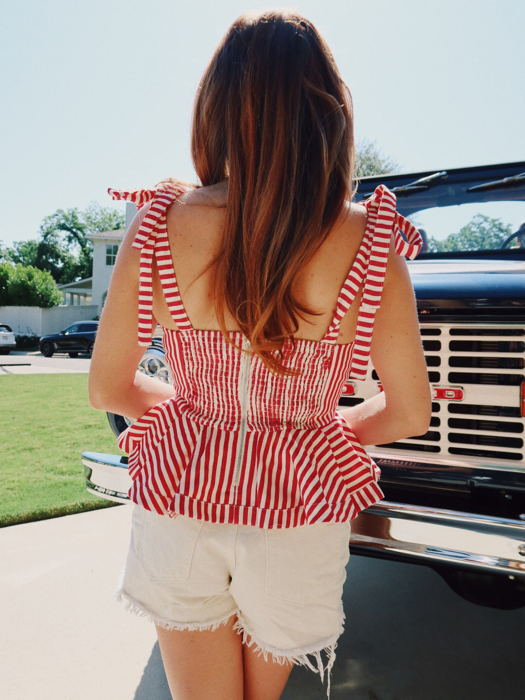 Firecracker Peplum Top – Keepsake