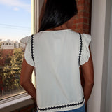Memory Lane Ruffle Top