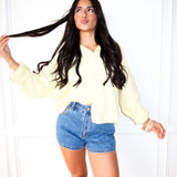 Piper Cardigan - Yellow