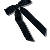 The Perfect Velvet Bow Barrette