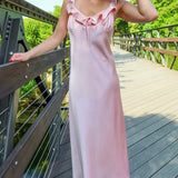 Petal Pink Midi Dress