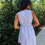 Garden Sun Tie Mini Dress