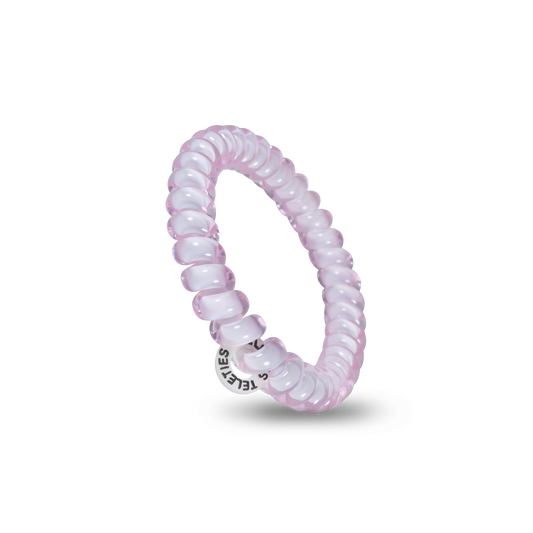 Spiral Hair Coils | Small | Rose Water Pink Hair Ties