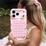 Magnetic Suction Phone Mount- Strawberry Milk