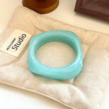 Candy Color Bangle - White