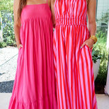 Cherry Bomb Stripe Maxi