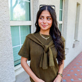 Prep Cool Sweater - Olive