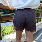 Cocoa Lace Shorts