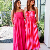 Cherry Bomb Stripe Maxi
